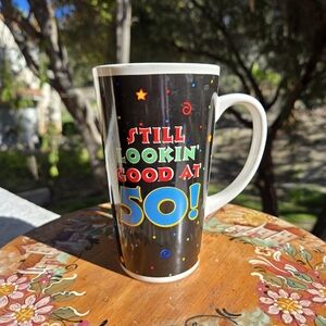 Still Lookin' Good At 50! Black Colorful Birthday Coffee Mug Gift 50th Celebrate